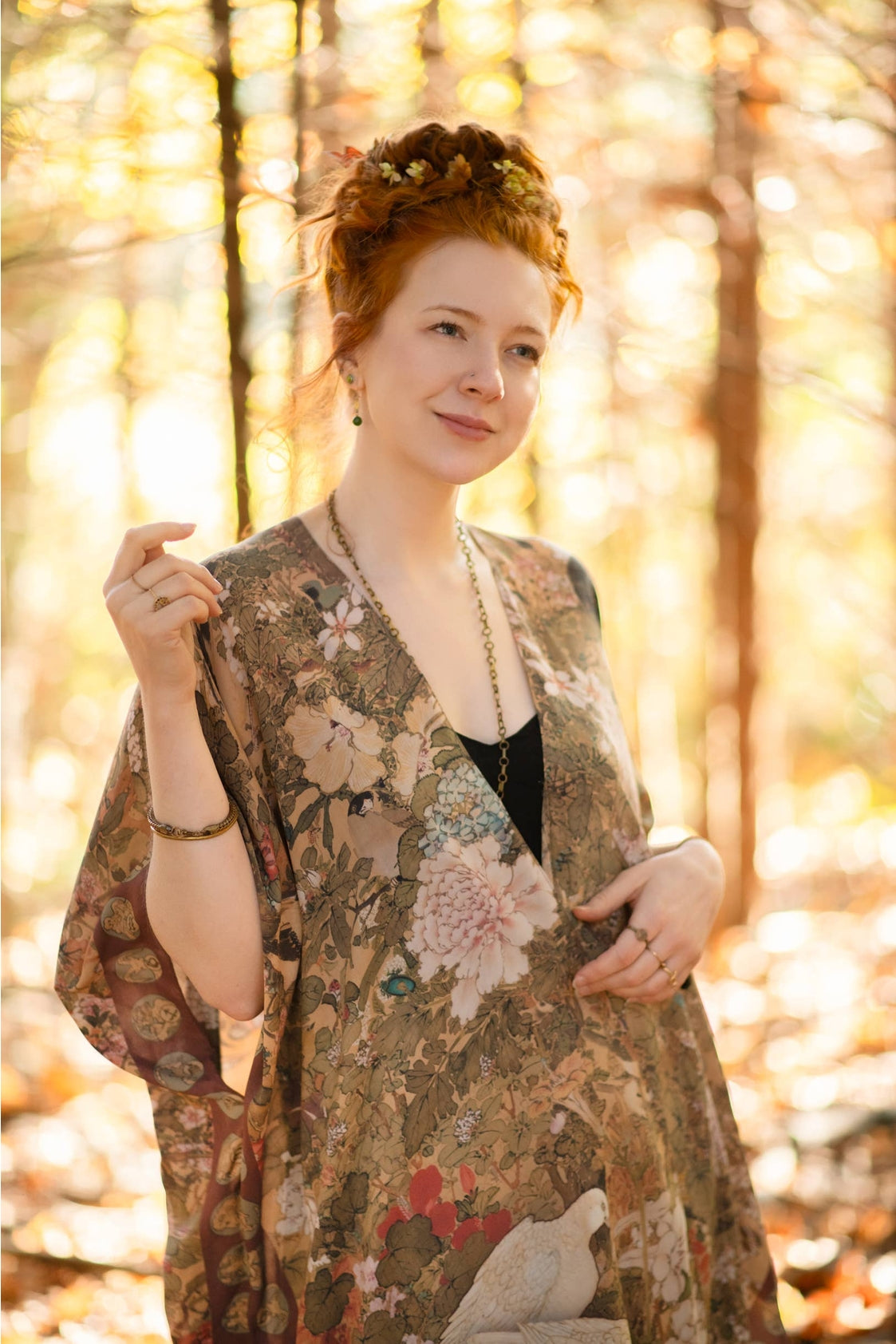 Market Of Stars - ‘Dream Weaver Opera’ Goddess Starduster Duster Kimono - Zodiac Signs (Copy)