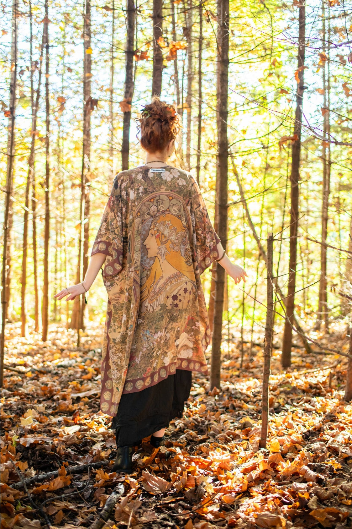Market Of Stars - ‘Dream Weaver Opera’ Goddess Starduster Duster Kimono - Zodiac Signs (Copy)
