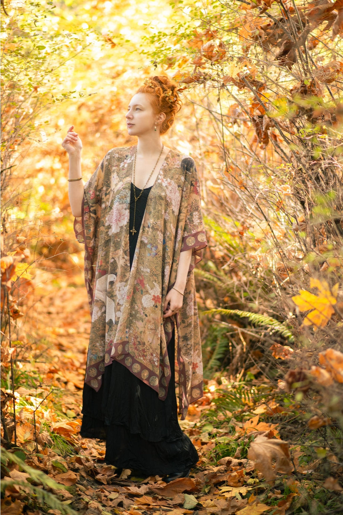 Market Of Stars - ‘Dream Weaver Opera’ Goddess Starduster Duster Kimono - Zodiac Signs (Copy)