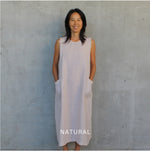 Montaigne ‘Remy’ Italian Linen Dress With Deep Front Pockets - Various Colours