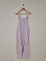 NEW Montaigne Linen Overall Style Midi Dress With Pockets- Various Colours