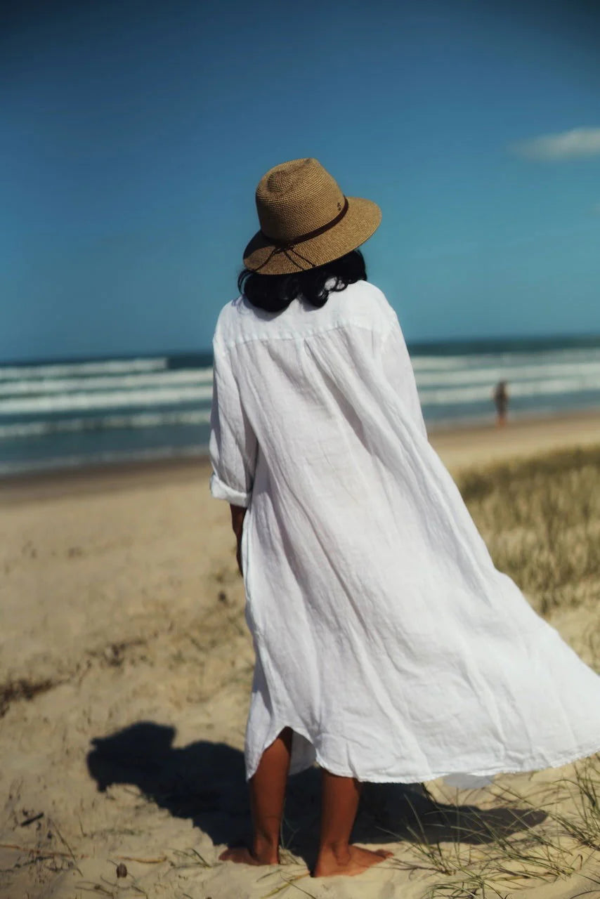 Montaigne ‘Margaux’ Long Sleeve Shirt Dress