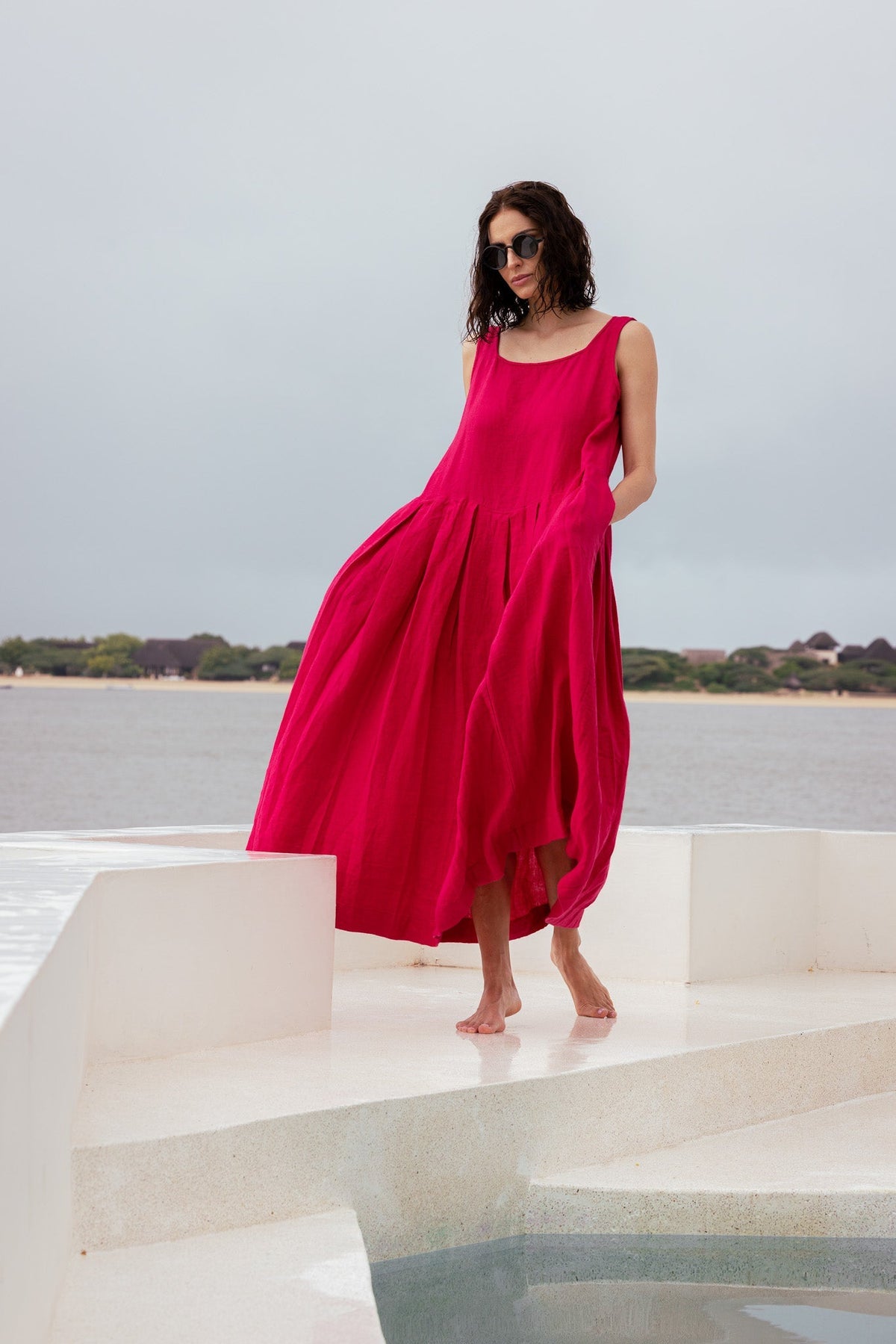 Meg By Design - Binti Dress - Linen - Various Colours