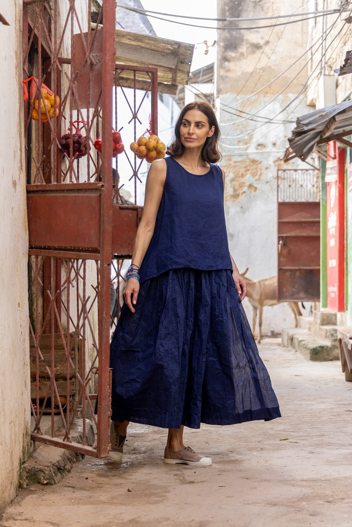 Meg By Design - Nyx Tutu Cotton Organdy Skirt Long - Various Colours