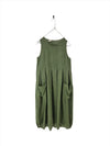 Montaigne ‘Sartène’ Italian Linen Summer Sleeveless Dress - Various Colours