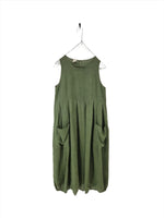 Montaigne ‘Sartène’ Italian Linen Summer Sleeveless Dress - Various Colours