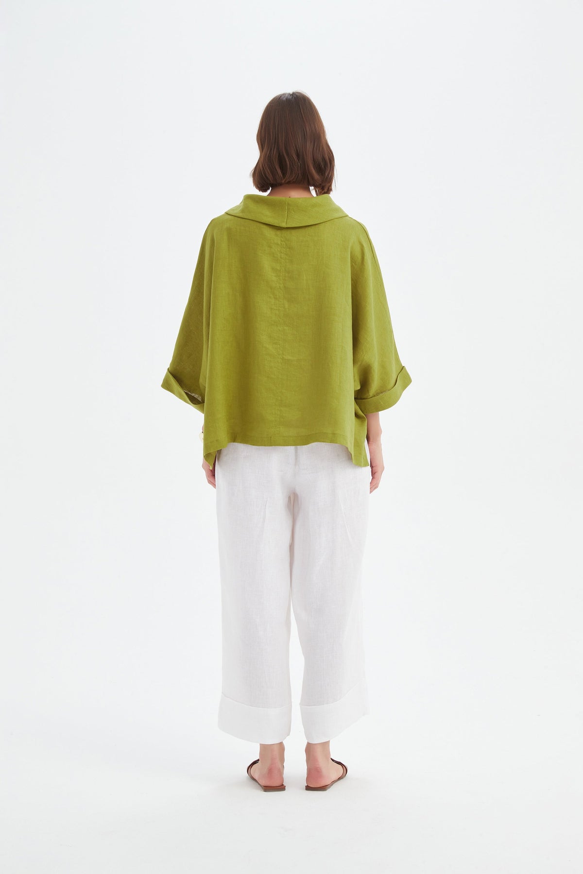 Tirelli - Funnel Neck Boxy Top - Various Colours