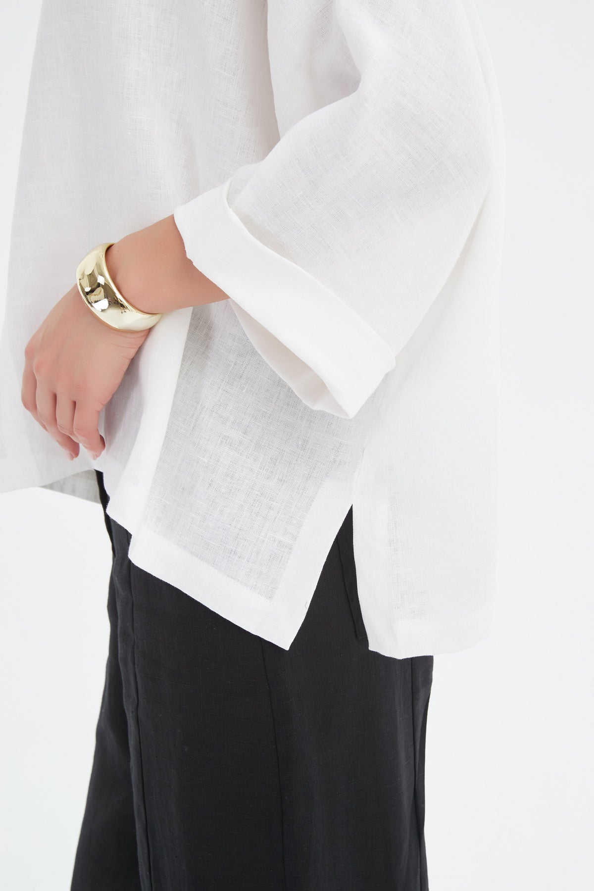 Tirelli - Funnel Neck Boxy Top - Various Colours