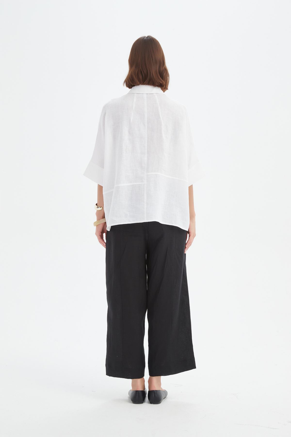 Tirelli Seam Detail Boxy Shirt - Various Colours