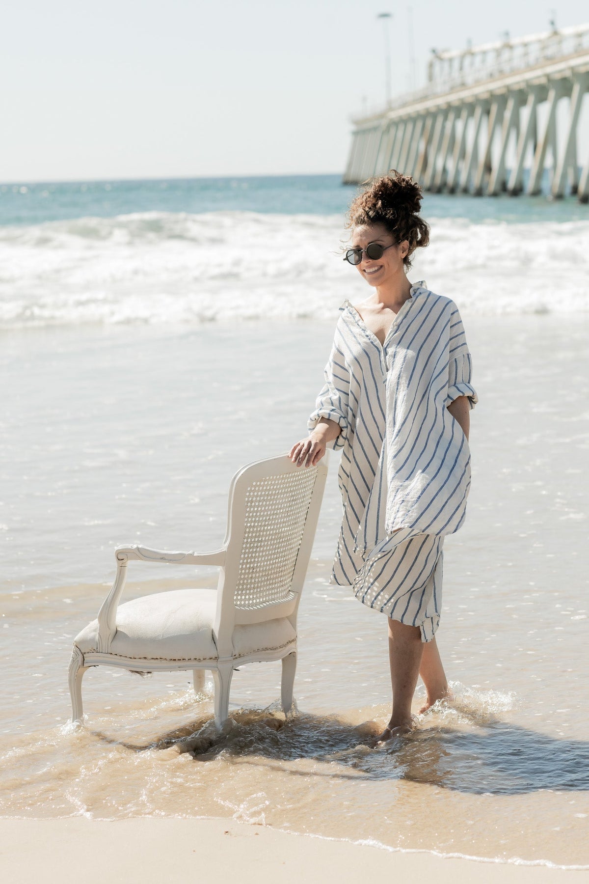 Meg By Designe - Harper - Linen Shirt Dress