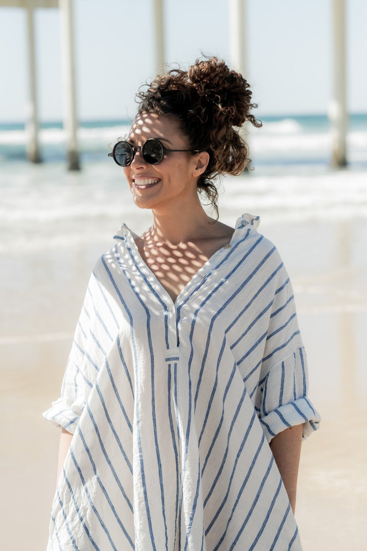 Meg By Designe - Harper - Linen Shirt Dress