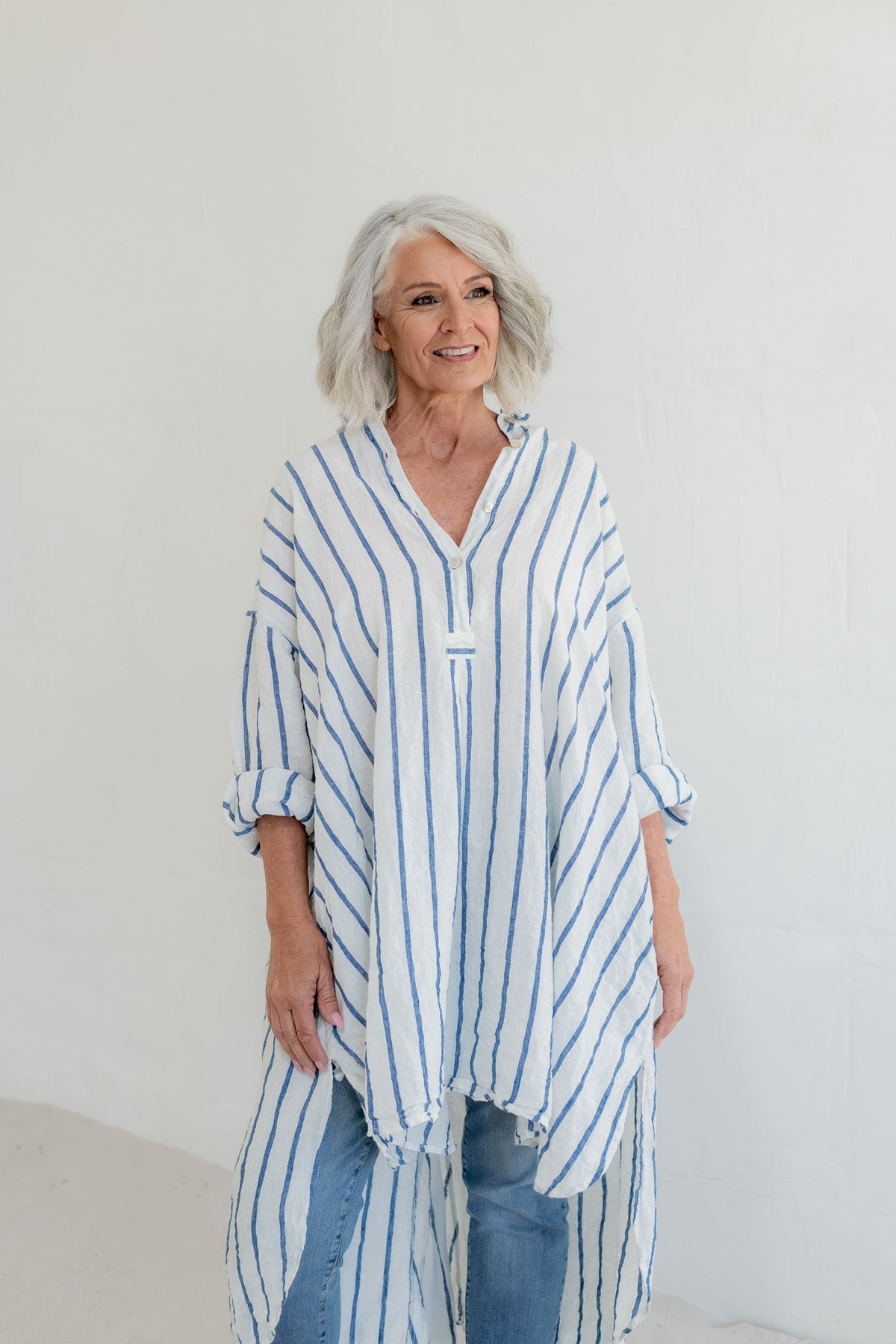 Meg By Designe - Harper - Linen Shirt Dress
