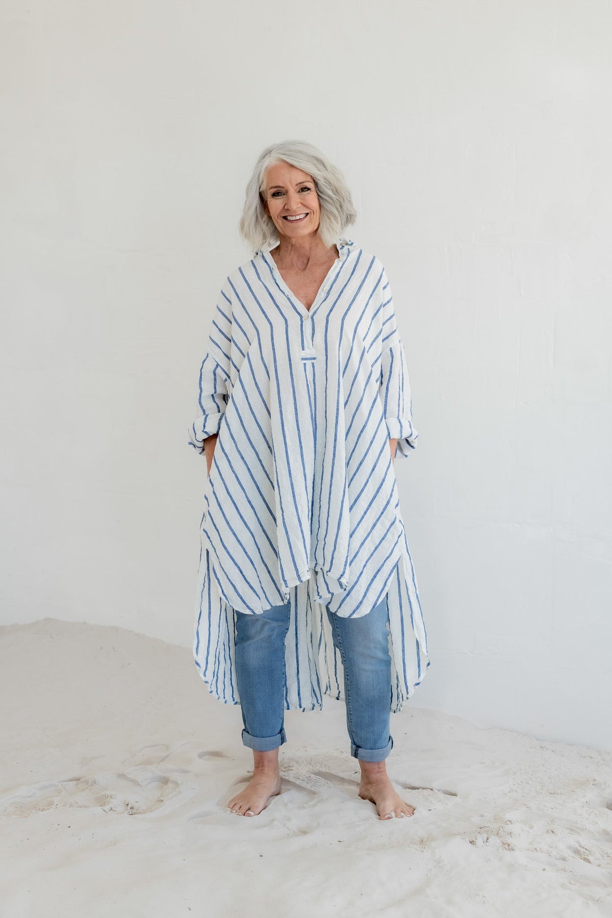 Meg By Designe - Harper - Linen Shirt Dress