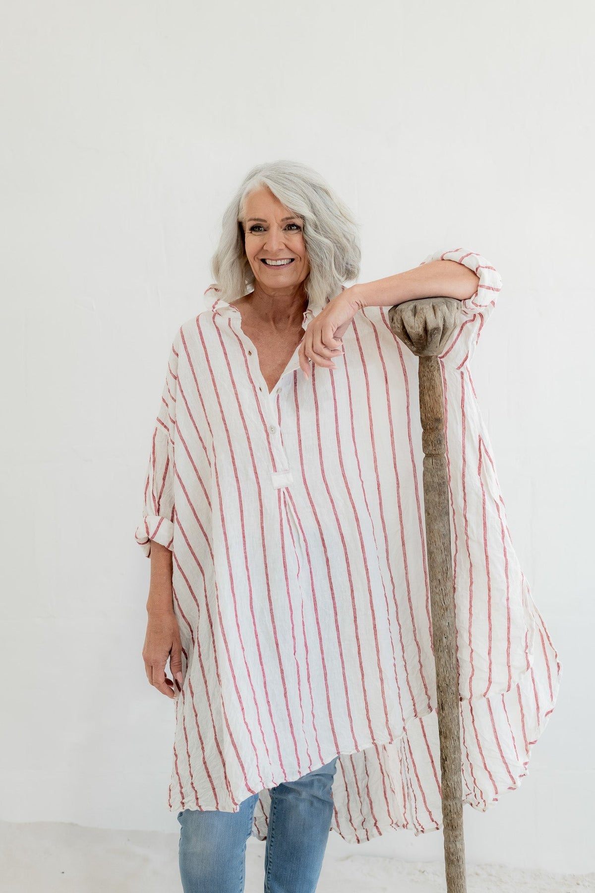 Meg By Designe - Harper - Linen Shirt Dress