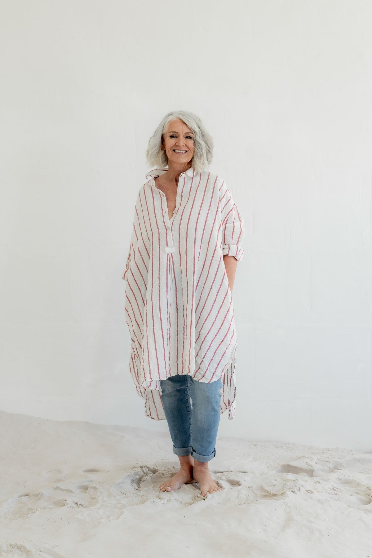 Meg By Designe - Harper - Linen Shirt Dress