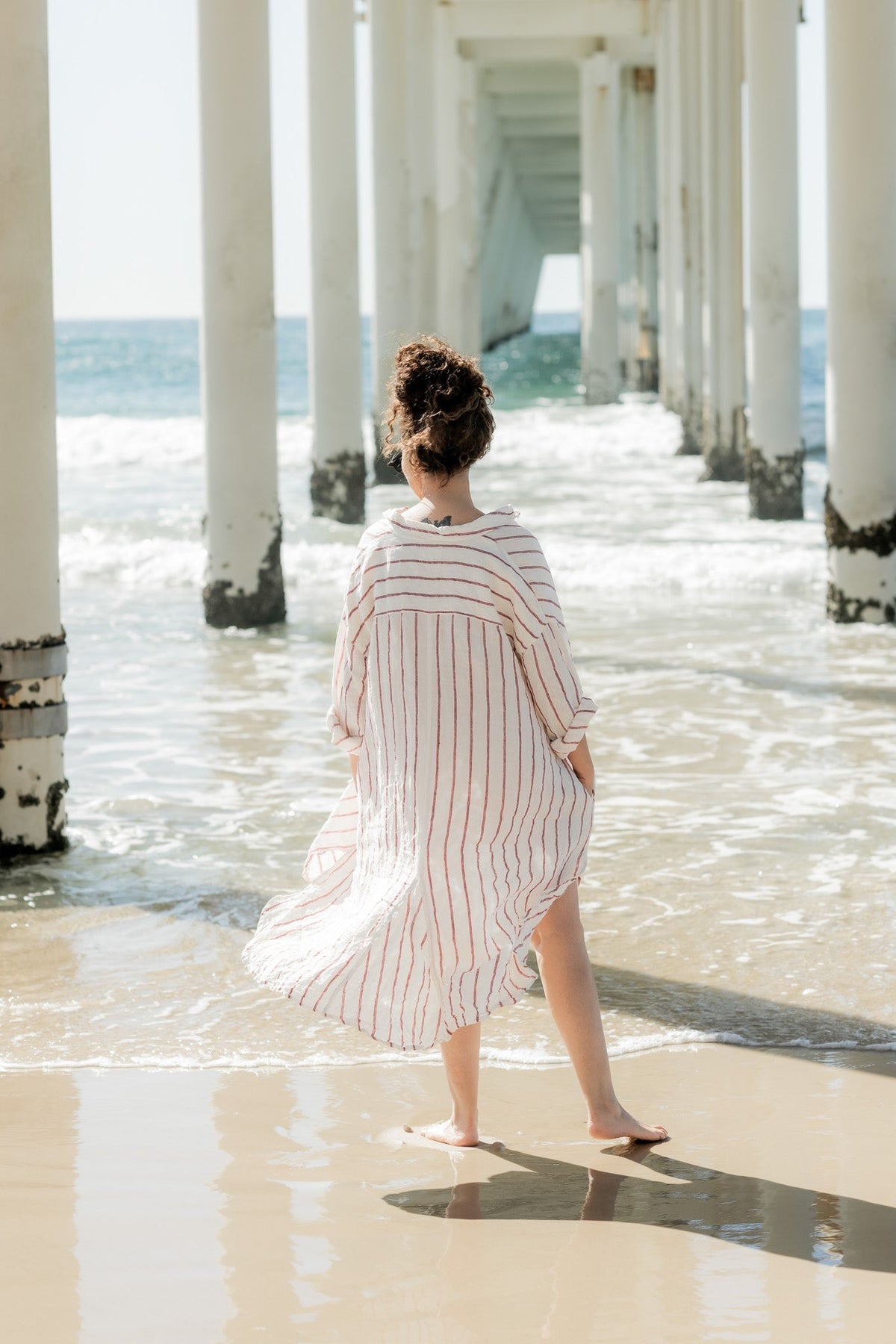 Meg By Designe - Harper - Linen Shirt Dress
