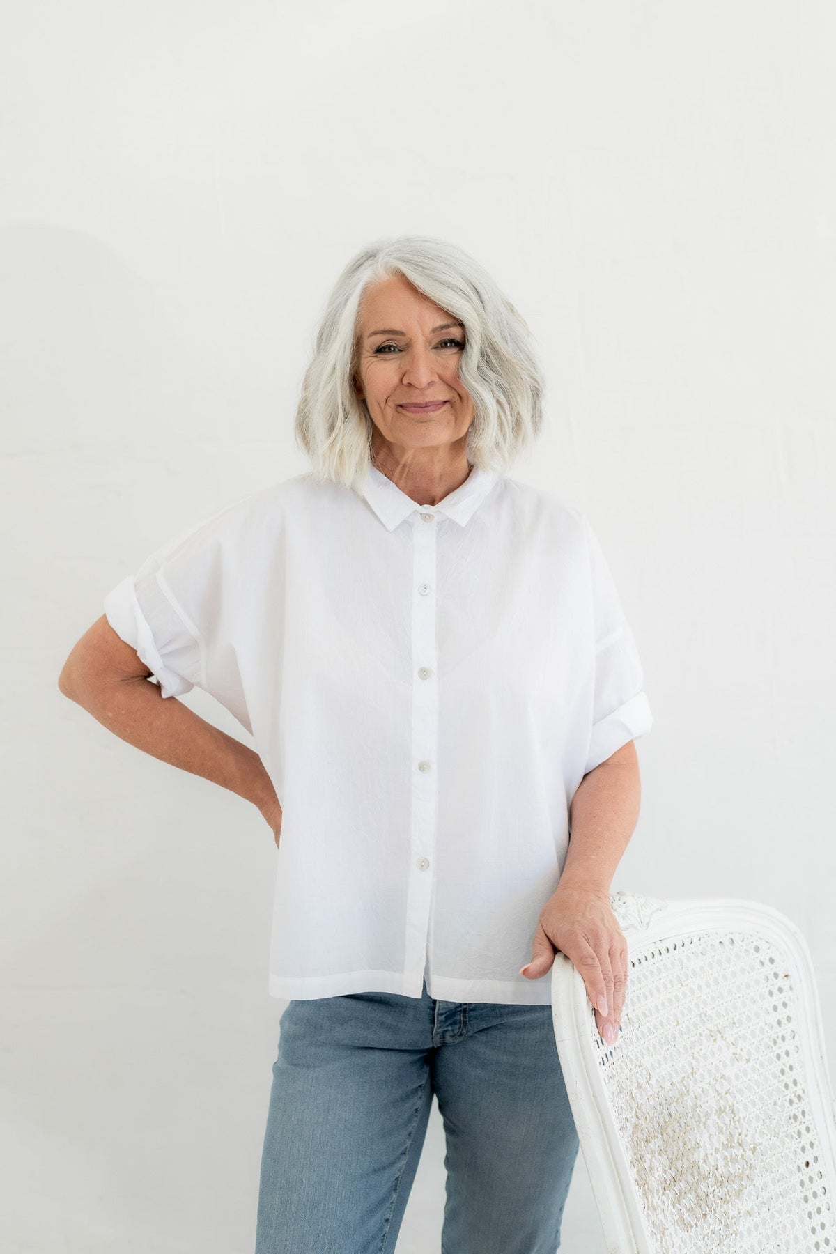 Meg By Design - Sorrento - Paper Cotton Shirt