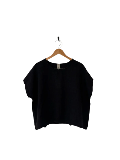 Montaigne - Lee - Linen Short Sleeve Top - Various Colours
