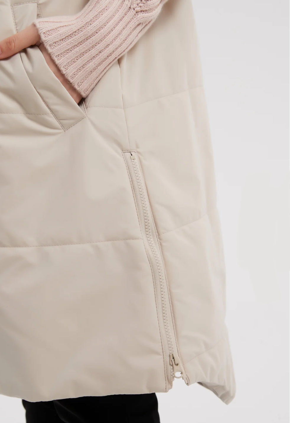 Tirelli Zip Hem Puffer Vest - Various Colours