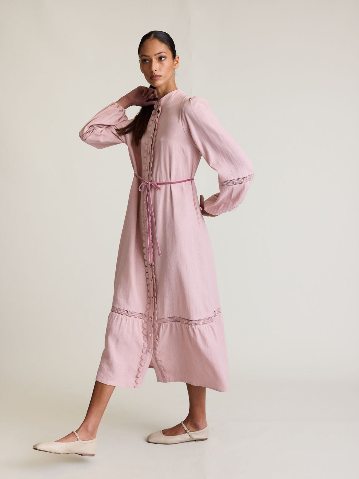 State Of Embrace  - Twin Lace - Dress - Blush