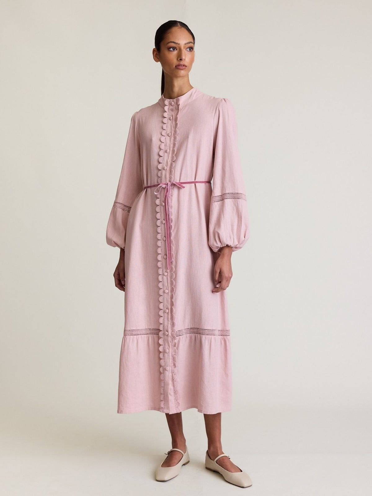 State Of Embrace  - Twin Lace - Dress - Blush