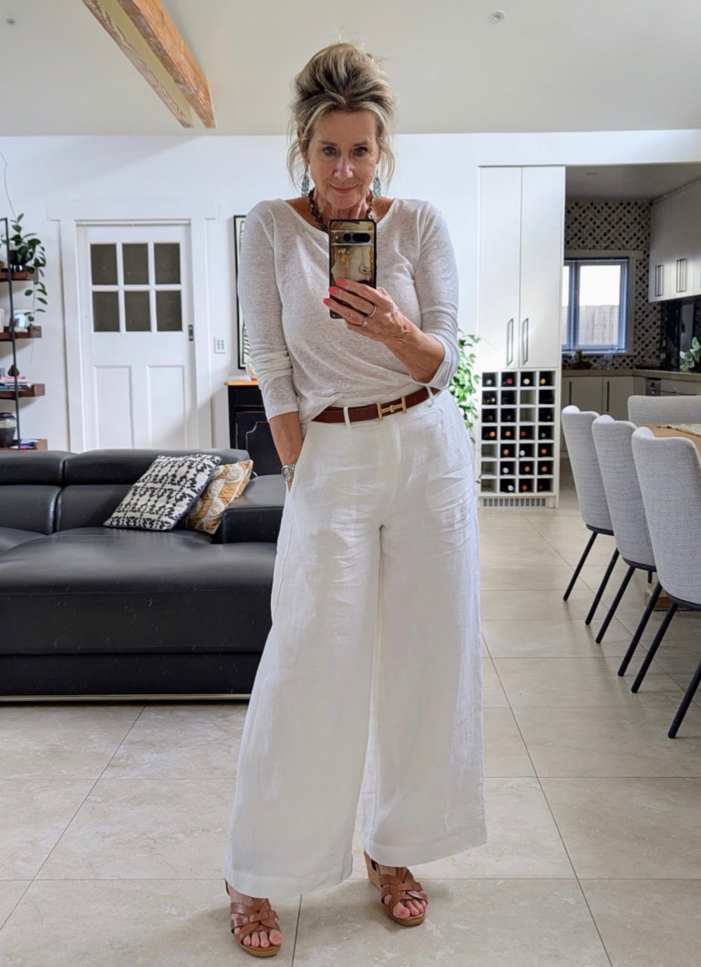 Montaigne - Leroy - Pure Linen Trousers