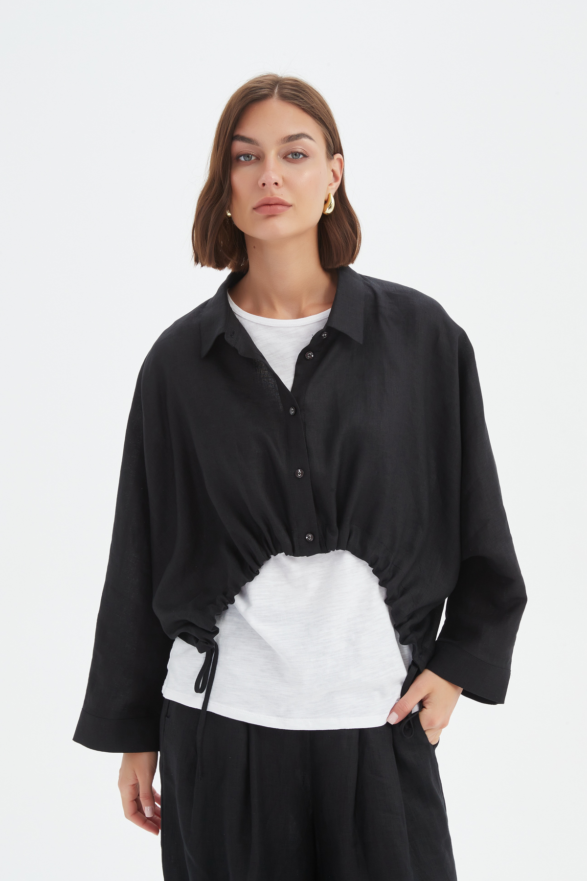 Tirelli - Wide Crop Overshirt - Various Colours