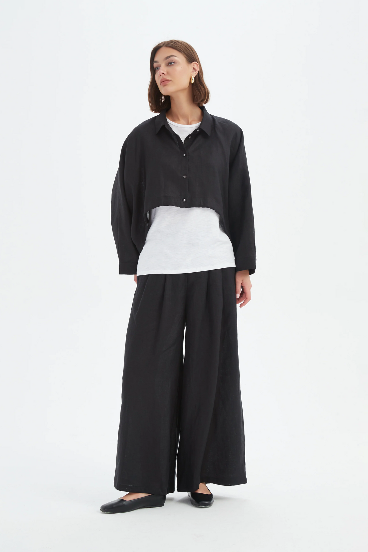 Tirelli - Wide Crop Overshirt - Various Colours