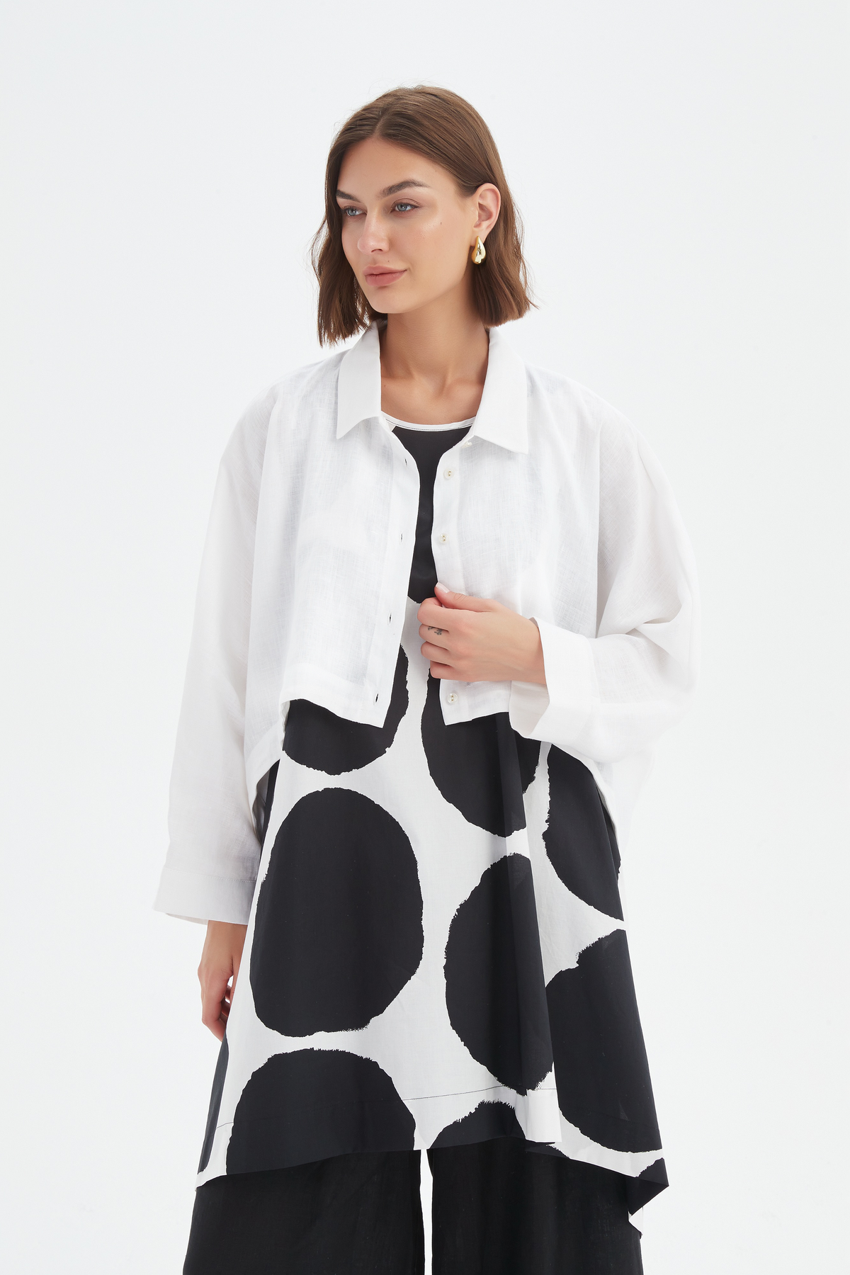 Tirelli - Wide Crop Overshirt - Various Colours