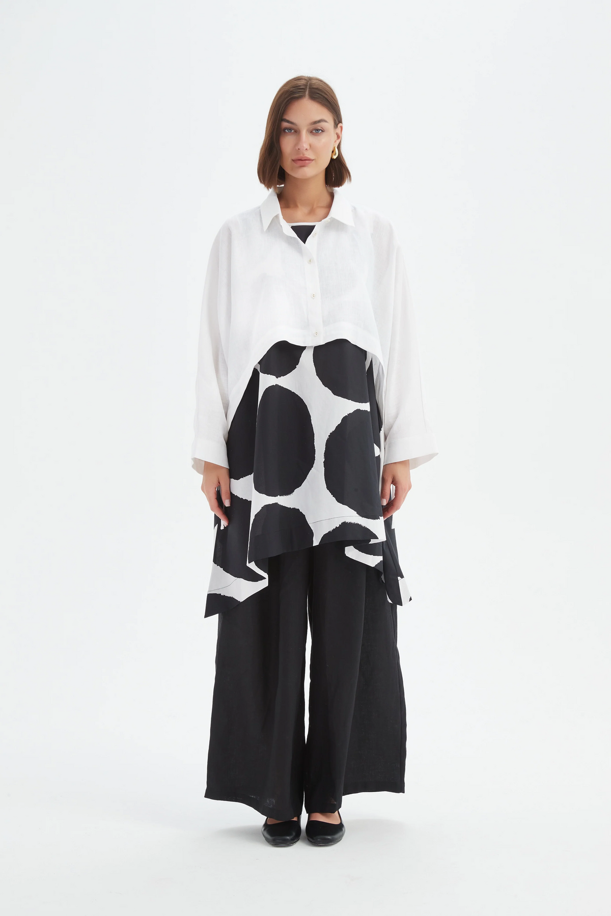 Tirelli - Wide Crop Overshirt - Various Colours
