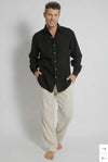 Men’s Hemp Rayon Relax Fit Long Sleeve Shirt - Various Colours