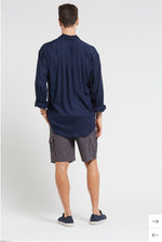 Men’s Hemp Rayon Relax Fit Long Sleeve Shirt - Various Colours