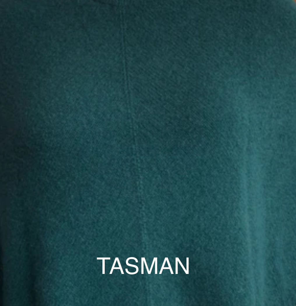 Lothlorian Zinity New Zealand Possum & Merino Cowl Neck Poncho - Various Colours