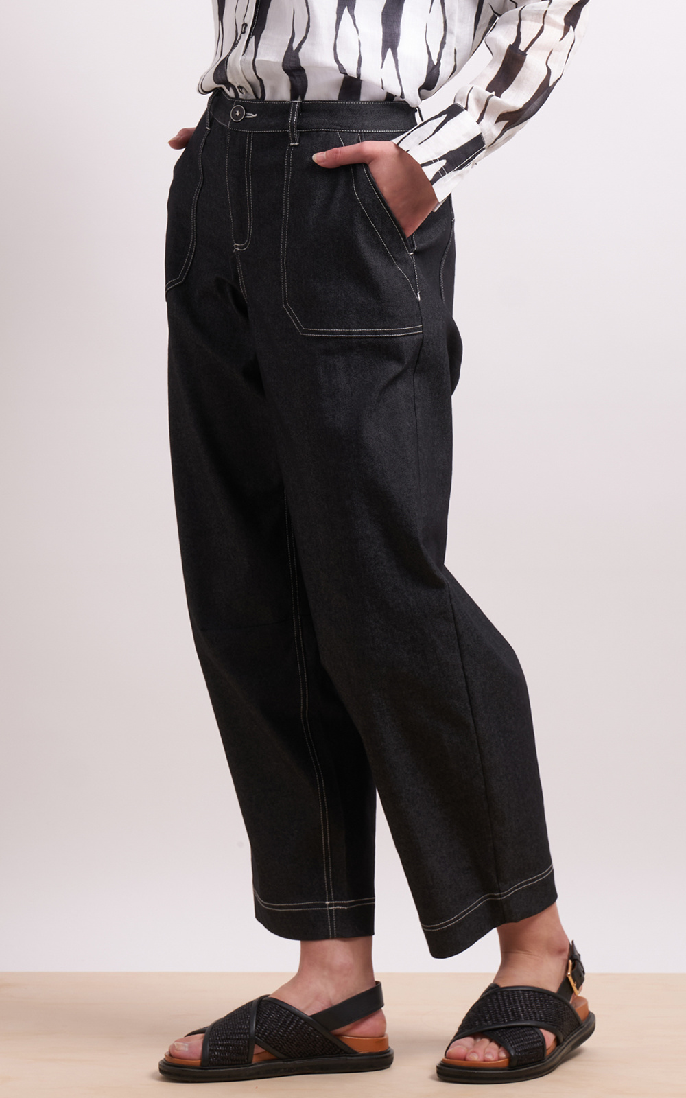 NERIS - On The Curve - Jeans - Ebony