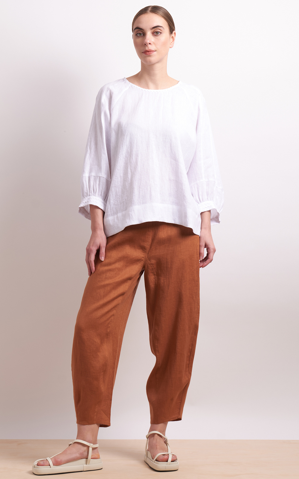 NERIS - Seamed Pant - Cinnamon