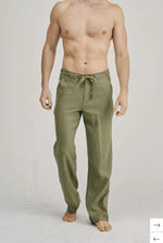 Men’s 100% Premium Hemp Relaxing Beach Pants with Draw String - Various Colours