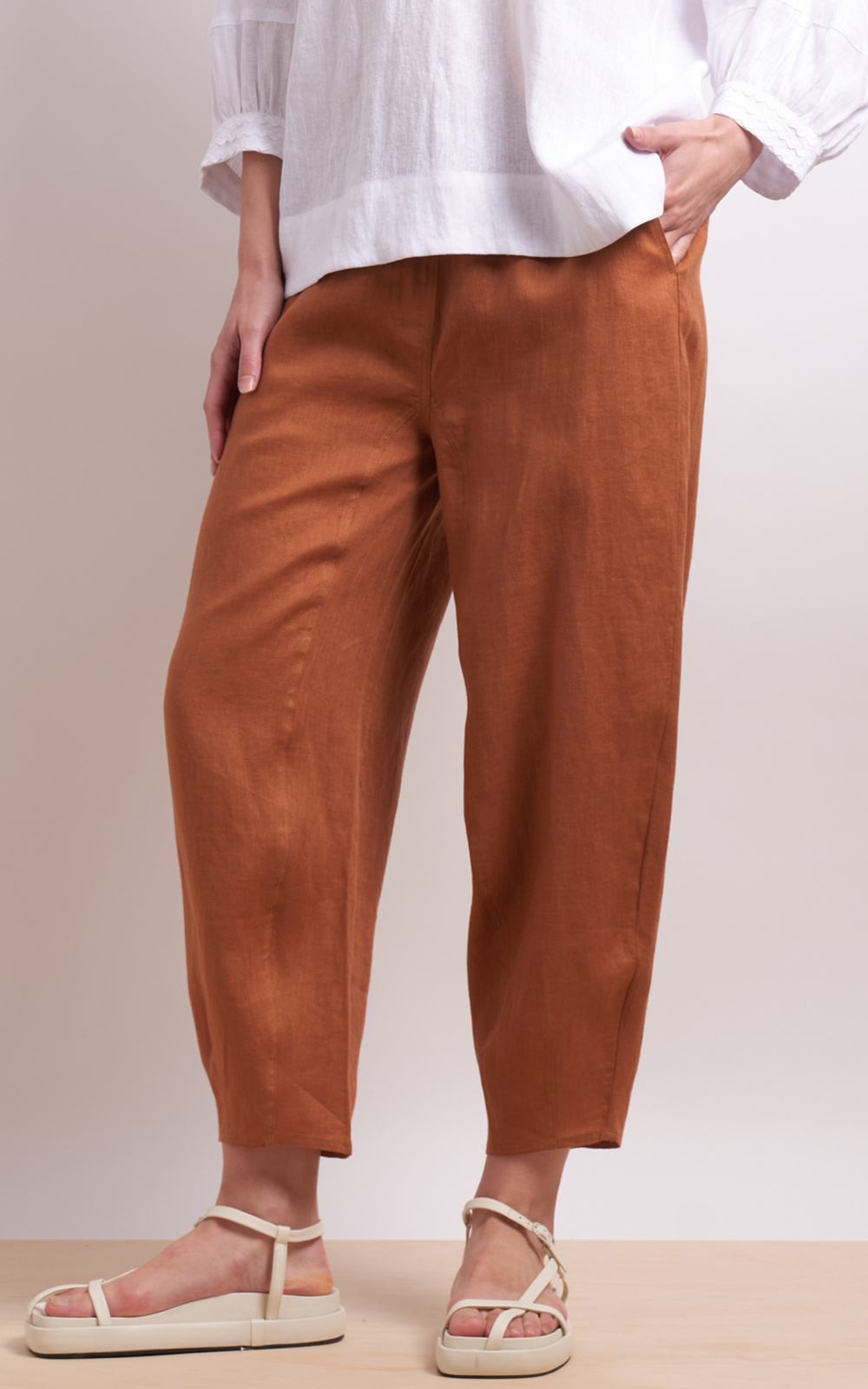 NERIS - Seamed Pant - Cinnamon