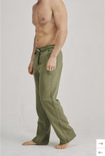 Men’s 100% Premium Hemp Relaxing Beach Pants with Draw String - Various Colours