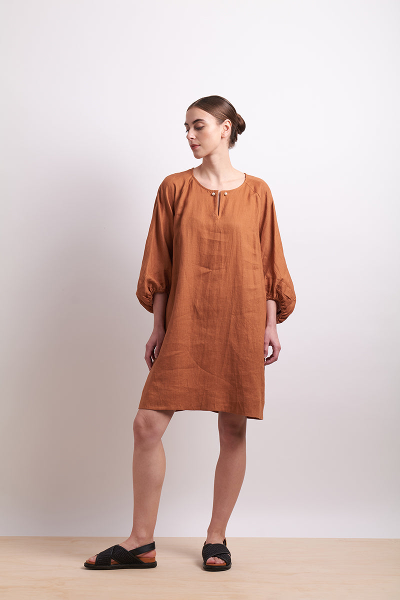 NERIS - Baubles Dress - Cinnamon