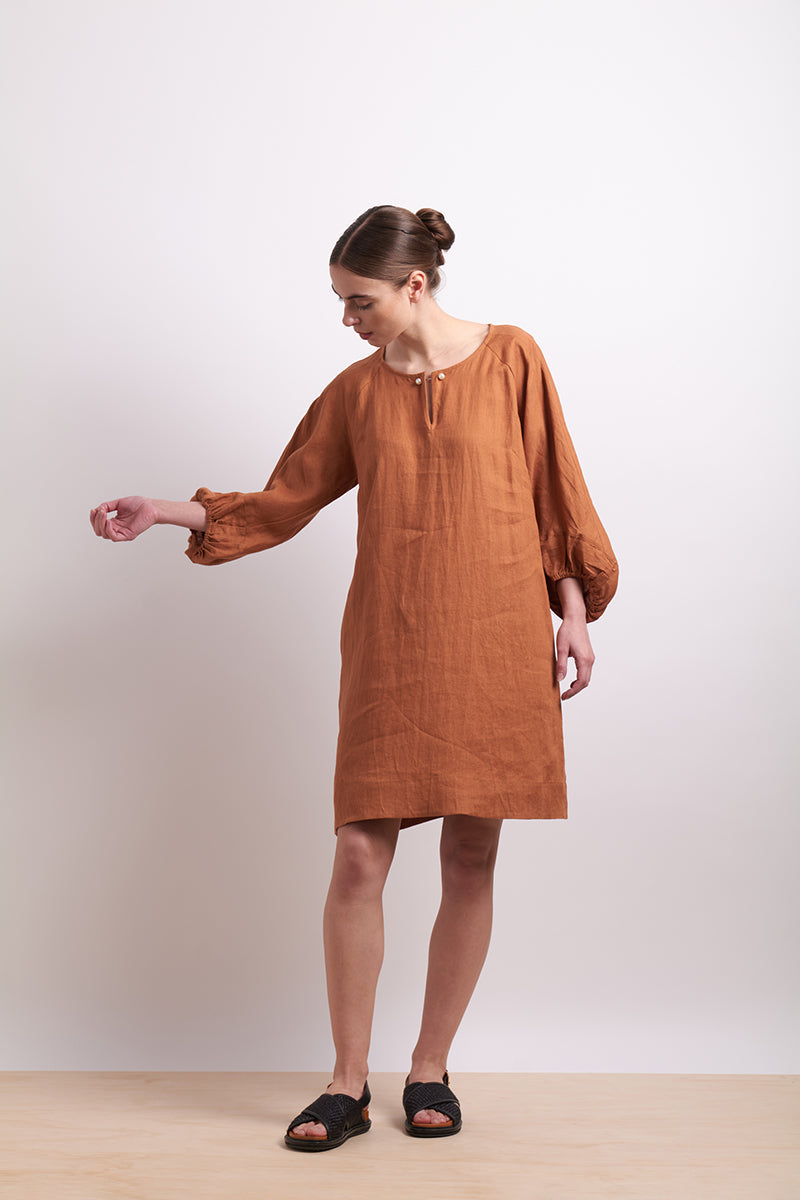 NERIS - Baubles Dress - Cinnamon