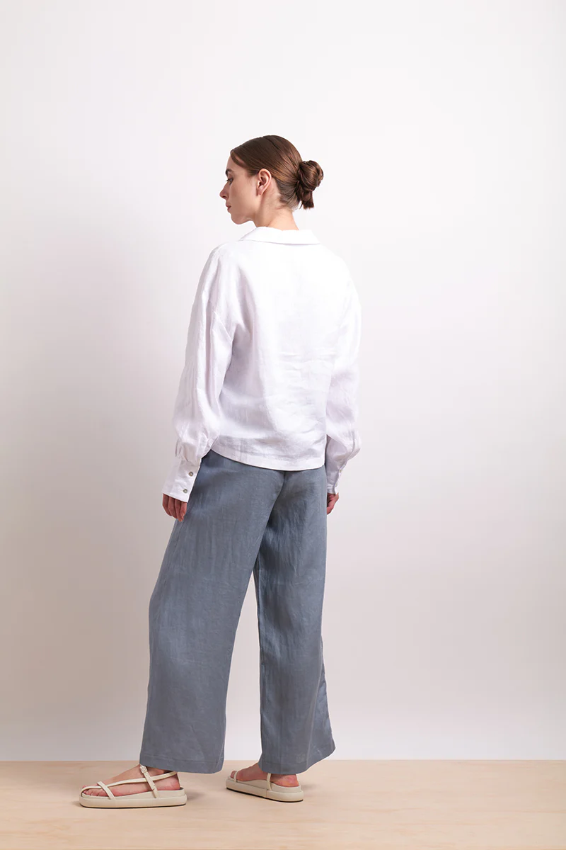 NERIS - Capri Shirt - White