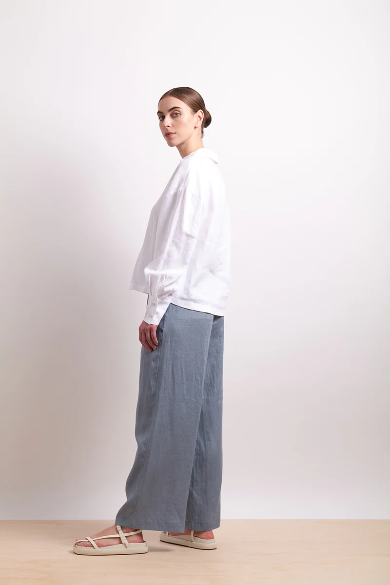 NERIS - Capri Shirt - White