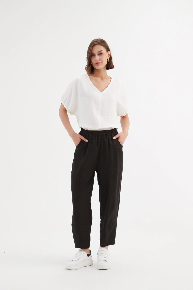 Tirelli Tapered Linen Jogger - Various Colours