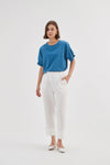 Tirelli Deep Cuff Linen Pant -  Various Colours