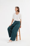 Tirelli Pleat Front Palazzo Pant - Various Colours