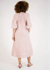 Donna Donna ‘The Isotta’ Linen Check Dress - Various Colours