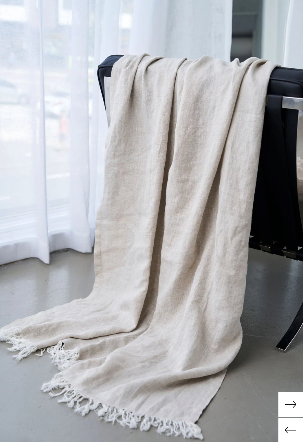 Hemp Throw - Various Colours