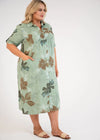 Donna Donna ‘Torino’ Floral Dress - Blue