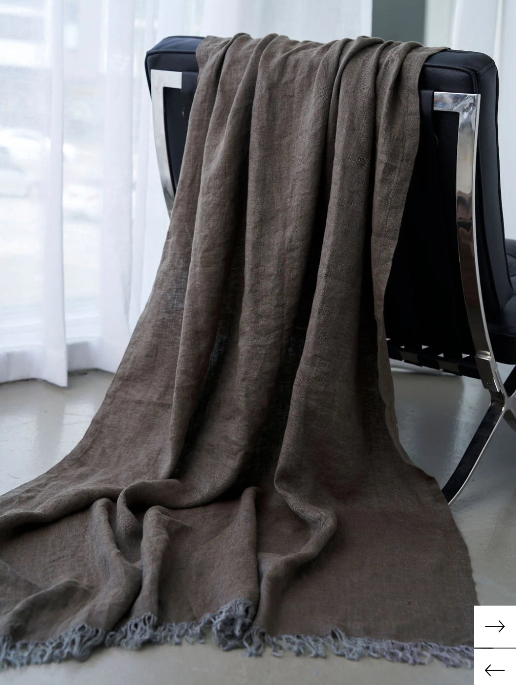 Hemp Throw - Various Colours