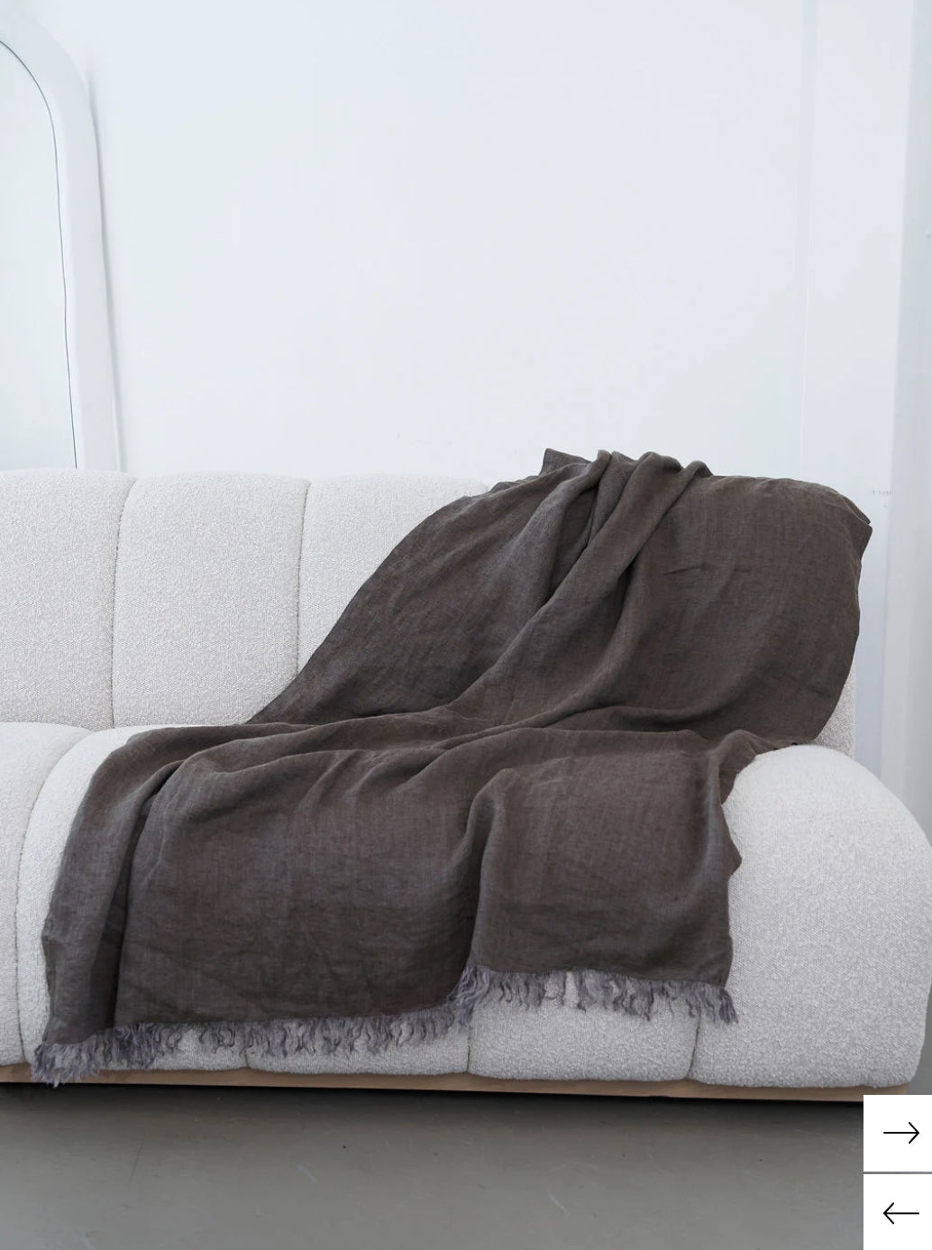 Hemp Throw - Various Colours